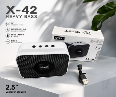 7W heavy Bass Portable Speaker