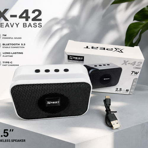 7W heavy Bass Portable Speaker