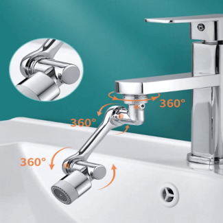 FlexFlow 1080° Universal Faucet Extender Sprayer