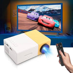Portable LED Projector with HDMI and USB Port / Direct Power Size upto 60inches