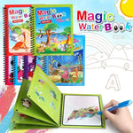 Magic Water Painting Book with Refill Pen