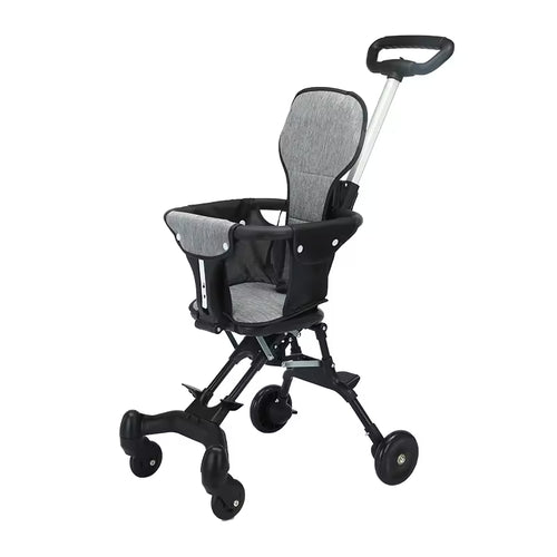 Kids Stroller 4 Wheels Foldable Trolley