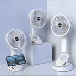 3 Gears Rechargeable Desktop Fan
