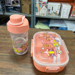 Hard Plastic Imported Quality Kds Lunch Box Set With Bottle