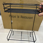 Bathroom And Kitchen Punch Corner Shelf