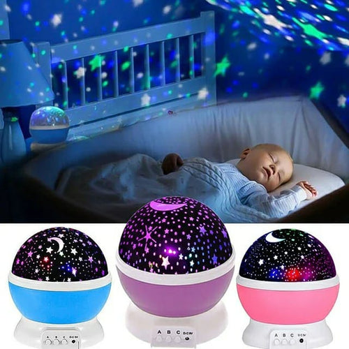 Led Rotating Night Light Projector Starry Sky Star Master Children Sleep Romantic Led Usb Projector Lamp Child Gifts
