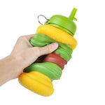 BurgerSip Silicone Burger Shaped Water Bottle (Squeeze Bottle)
