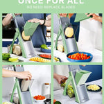 SliceMaster Pro Adjustable Mandoline Slicer