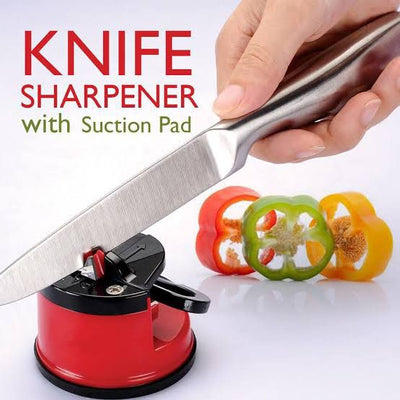 Knife Sharpener With Suction Pad