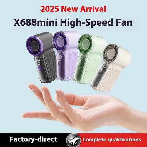 TurboJet Pocket Mini Rechargeable Air Cannon Fan