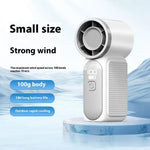 TurboJet Pocket Mini Rechargeable Air Cannon Fan