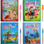 Magic Water Painting Book with Refill Pen