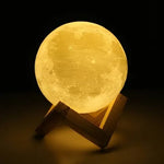LunaGlow 3D Moon Lamp Light